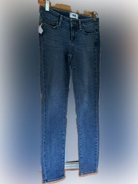 PAIGE Women's Indigo Skinny Jeans Waist 26 Inseam 27